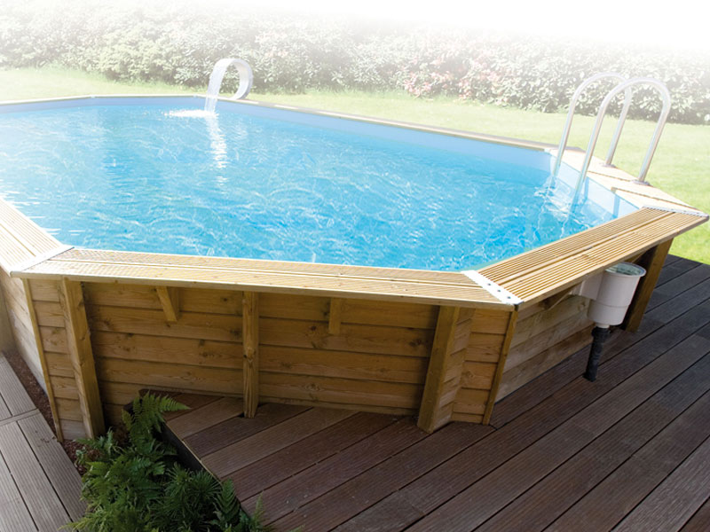 piscine en bois